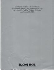 ITHistory (198X) Brochure: LEADING EDGE Word Processor/ IBM PC 