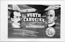 RPPC Wright Brothers Kitty Hawk North Carolina NC kodak B&W picture