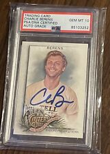 CHARLIE BERENS Signed 2022 Topps Allen & Ginter Card #281 Inscribed OPE PSA picture