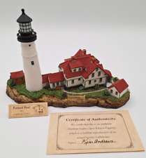 Portland Head Maine Lighthouse Harbour Lights 1995 word Series Amazing condition picture