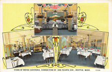 Meves Cafeteria, Corner of Pine Street & 4th Ave., Seattle, Washington, Unused,  picture