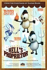 2007 Glenn Barr's Hell's Proprietor Vinyl Figure Print Ad/Poster Toy Promo Art picture