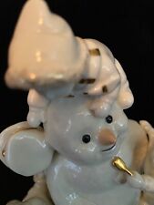 Lenox Winter Wonderland  Snowman porcelain figurines excellent condition picture