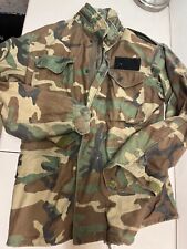 US Military Coat, Cold Weather field Camo DLA10091-C0372 picture