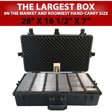 Graded Card Case Storage Box For 300+ BGS PSA Sports Trading Cards Waterproof picture