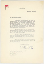 George C Marshall Secretary Of Defense Autograph Signed Letter AMCo COA 24956 picture