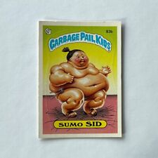 Garbage Pail Kids 1985 Topps GPK Series 2 OS2 Sumo Sid 83b ** singles,  picture