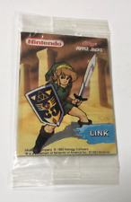 Nintendo Legend Of Zelda LINK Card Kelloggs Apple Jacks 1993 Sealed picture