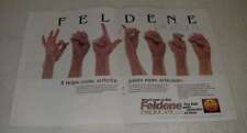 1986 Pfizer Feldene Ad - Make Arthritic Joints More Articulate picture