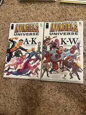 The Official Handbook Of The Invincible Universe A-K and K-W Lot Of 2 picture