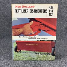 NEW HOLLAND Fertilizer Distributors 408 410 412 Vintage Brochure Advertisement  picture