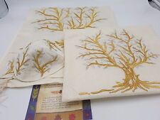 SET Tallit + kippa +bag Embroidered Silk 16