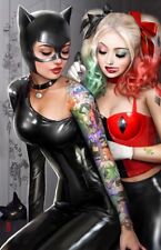 🚨🔥 CATWOMAN #50 SZERDY 616 Comics Virgin Tattoo Variant Harley Quinn picture