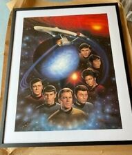 Signed & Framed Keith Birdsong Star Trek FIRST FAMILY Lithograph Print  picture