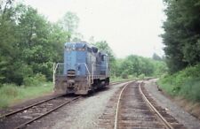 B&M BOSTON AND MAINE Railroad Train Locomotive 1804 Original 1983 Photo Slide picture