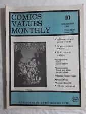 Comics Values Monthly NEW 10 December 1986  Dragonring 1 cover picture