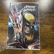 EXTREME CARNAGE ALPHA #1 * NM+ * CLAYTON CRAIN WOLVERINE TRADE DRESS VARIANT 🔥 picture