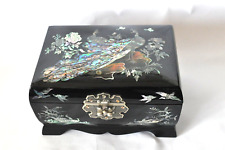 Rare Raden mother‐of‐pearl work beautiful Jewelry box Traditional crafts japan picture