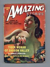 Amazing Stories Pulp Oct 1949 Vol. 23 #10 VG picture