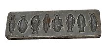 Vintage French Metal Fish Mold Chocolate Candy Aluminum 9