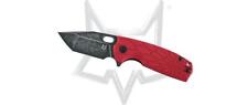 FOX KNIVES Core Tanto FX-612 RB Liner Lock Red FRN N690Co Pocket Knife Stainless picture