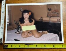 Bettie Page Photograph by Charles West Color Photo Type 2 #A picture