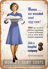 Metal Sign - 1945 Women's Army Corps - Vintage Look Reproduction picture