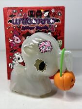 Tokidoki Unicorno After Dark Series 4 Boo Ghost GITD 3” Vinyl Figure New w/ Box picture