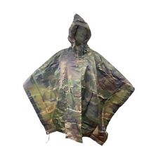 Poncho with Carry Bag Angolan Military Surplus Heavyweight  - New picture