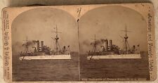 Antique Stereoview Dedication Of Grant’s Tomb NYC 1897 - USS Maine picture