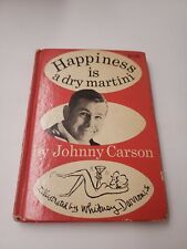 Happiness Is A Dry Martini BOOK By Johnny Carson SIGNED by JOHNNY CARSON H2  picture