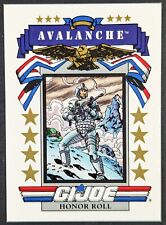 Avalanche 1991 Honor Roll GI Joe Impel Card #189 (NM) picture