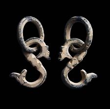 LOVELY Roman S-shaped Serpent or Dragon? Clasp or Pendant Artifact w/COA picture