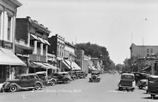 Street Scene at Chico California 1950s view OLD PHOTO picture