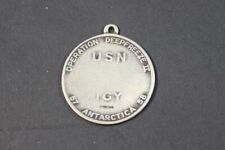 In God We Trust Psalm 139 Operation Deep Freeze II 1957 1958 Antarctica Medal  picture