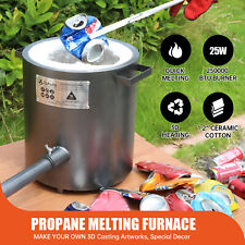 TOAUTO 12KG Gas Melting Furnace Foundry Kit Propane Forge Copper Scrap Crucible picture