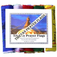 50 Tibetan Prayer Flag Buddhist Small , Multi Color prayer Flag, Small 4
