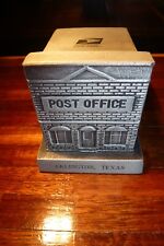 Vintage Banthrico Bank Post Office Arlington Texas 1974 Metal Detailed, Nice picture