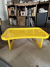 KARTELL Olaf von Bohr Mid Century Modern Plastic Bed Table Tray Yellow picture