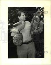 1986 Press Photo Ron Lamb, Southern Oregon State College biology professor picture
