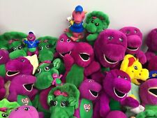 VTG LOT of 40 Barney & Friends Plush Dinosaur Toys Baby Bop BJ PBS Kids picture