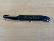 ATLAS PEAK ADVERTISING BOTTLE OPENER CORKSCREW KNIFE COMBO BY PULLTAP'S BARTEND picture
