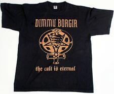 Dimmu Borgir Shirt Original Vintage Godless Dimensional Tour 1999  picture