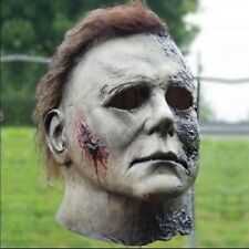 Michael Myers Mask Deluxe Adult Latex Halloween Horror Fancy Dress Killer Scary picture