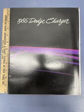 Vintage new old stock 1986 Dodge Shelby Turbo Charger Dealership Brochure 16 pgs picture