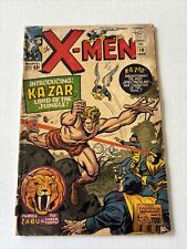 X-MEN #10 **1ST APP/ORIGIN of KA-ZAR & ZABU *1965* *KIRBY ART* Complete picture