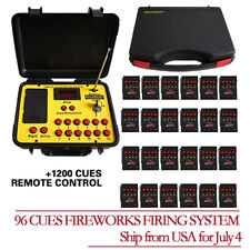 96 Cues fireworks firing system 300M distance remote control  picture