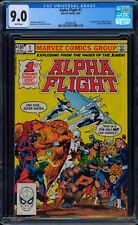 ALPHA FLIGHT #1 (1983) CGC 9.0 1st APPEARANCE WHITE PAGES picture