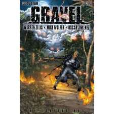 Gravel #5 Wraparound cover in Near Mint condition. Avatar comics [n