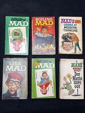 MAD Magazine Lot of 24 Vintage 60’s 1970's Paperback Varying Conditions Months picture